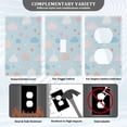 thumbnail image 3 of Light Switch Cover Switch Plate Outlet Cover Plug Cover for Electrical Unused Outlet Cover Cute Clouds and Hearts Pattern, 3 of 6