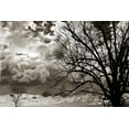 thumbnail image 2 of Hausenflock, Alan 24x17 Gold Ornate Wood Framed with Double Matting Museum Art Print Titled - Approaching Storm I, 2 of 4