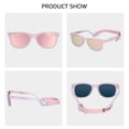 thumbnail image 5 of COCOSAND Baby Sunglasses with Strap Classic Square Frame UV400 for Infant Toddler Boys Girls Age 0-24 Months , 2-Pack, 5 of 8