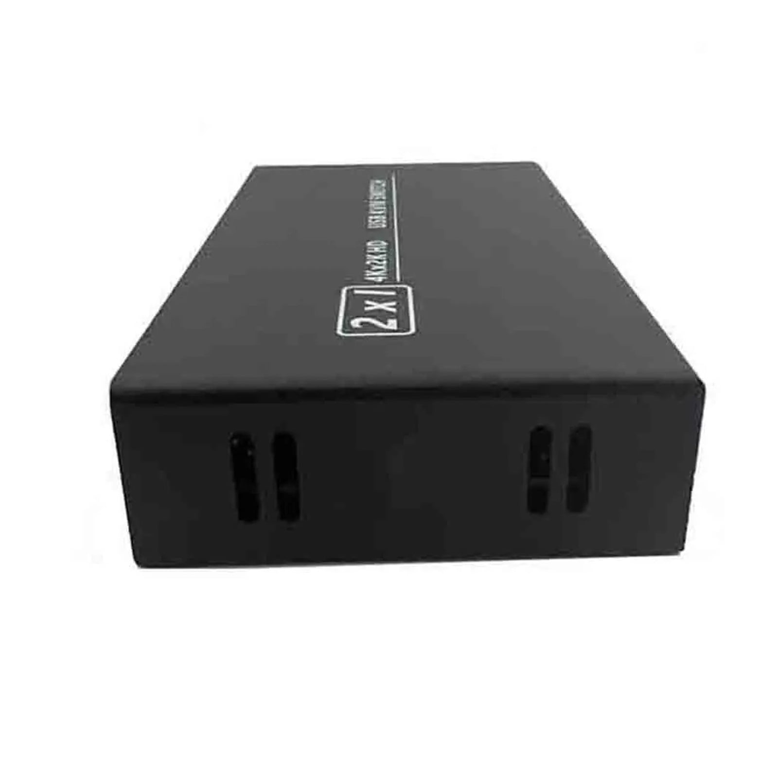 4K*2K KVM 2-in-1 -compatible/USB KVM Switch Support HD 2 Hosts Share 1 Monitor/Keyboard& Mouse Set Printer Video Display