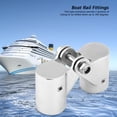 thumbnail image 2 of Broco Acero Inoxidable Plegable Conector Giratorio Barco Rail Accesorios de tubería Tubo for Yates Marina (25 mm), 2 of 5