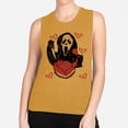 thumbnail image 2 of Ghost Telephone Women's Muscle Tank 2X-Large Antique Gold, 2 of 5