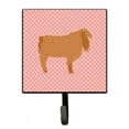 thumbnail image 1 of Carolines Treasures BB7885SH4 American Lamancha Goat Pink Check Leash or Key Holder, 1 of 1