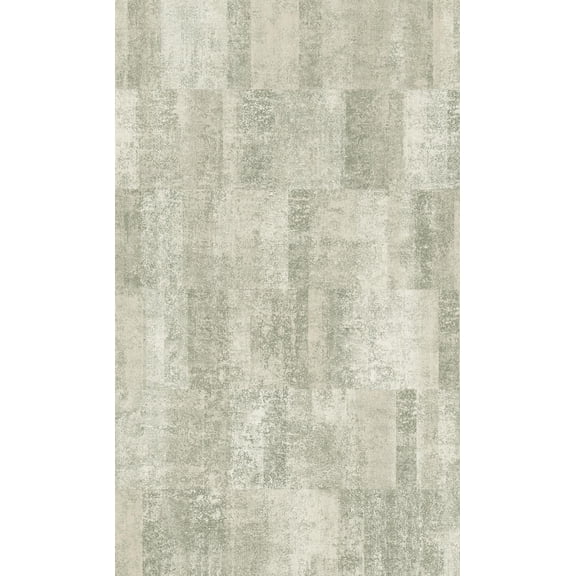 Green Scratched Textured Blocks Geometric Printed Non-Woven Non-Pasted Textured Wallpaper 57 Sq. Ft.