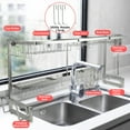 thumbnail image 2 of YouLoveIt 2 Tier Dish Drying Rack Adjustable Stainless Steel Over the Sink Dish Drying Rack, 2-Tier Large Dish Dryer Rack Holder Kitchen Tool Shelf for Kitchen Organizer, 2 of 9