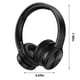 thumbnail image 3 of Auriculares para juegos, Sonido envolvente, Cancelación de ruido, Bluetooth, Bajo profundo, Deportes/Música/Juegos, Ranura para tarjeta, Negro, 3 of 8
