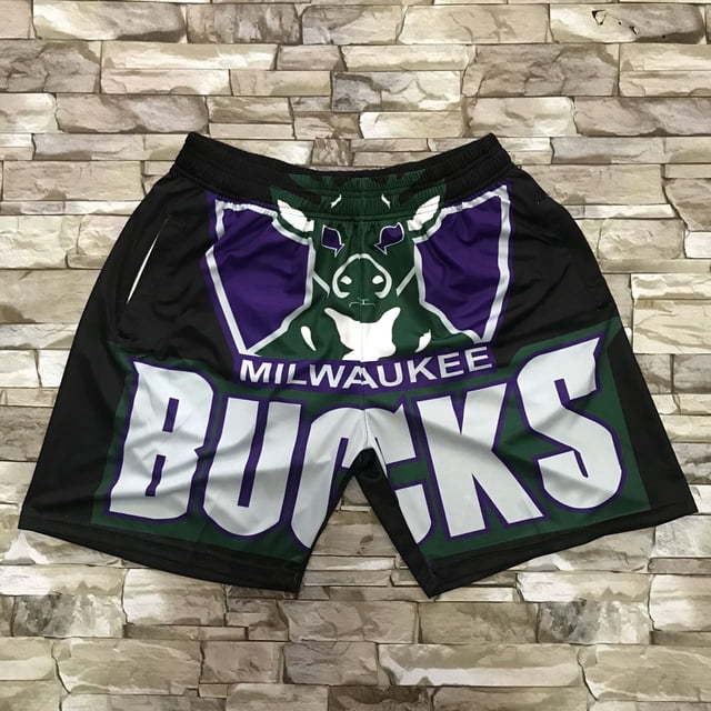 Los Angeles Lakers Retro Shorts With Pocket Embroidery