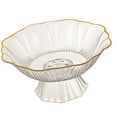 thumbnail image 4 of Fancyes Fruit Bowl Stylish Fruit Holder for Table Centerpiece Dining Room Home Decor Clear, 4 of 8
