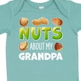 thumbnail image 4 of Inktastic Nuts About My Grandpa Peanut, Almond, Pistachio Boys or Girls Baby Bodysuit, 4 of 5