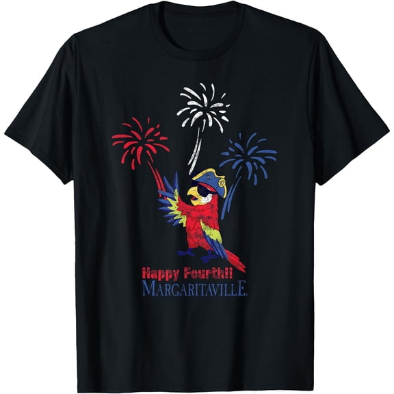 Margaritaville 4Th Of July Fireworks T-Shirt