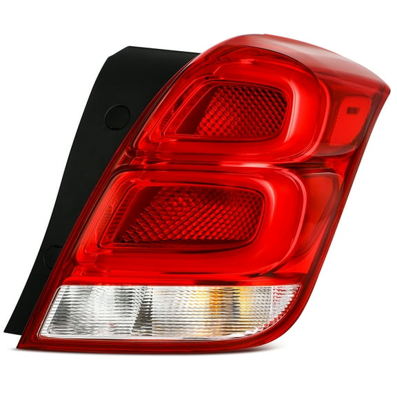 cciyu Taillight Assembly Fit 2017-2022 for Chevy Trax Red Housing Red Lens Passenger Side GM2801298 42750550 (Bulbs Not include)