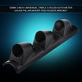 thumbnail image 2 of BOROCO Soporte de Soporte de Calibre de Vaina de Montaje de Calibre Universal, Soporte de Calibre de medidor de Deporte de Carreras de Alta Resistencia(Triple Hole), 2 of 8