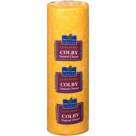 Great Lakes Cheese: #8056809 Longhorn Colby Natural Cheese, 1 ct