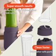 thumbnail image 5 of 6 Pcs Portable Rocket Blender, Juicer & Smoothie Maker, 240 Watt Motor,  Cups, Dishwasher Safe, Press & Twist Design, 5 of 7