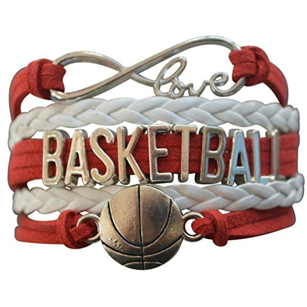 Infinity Collection Basketball Bracelet Girls Basketball Bracelet