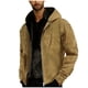 thumbnail image 4 of Ceisia Men's Casual Jacket Hooded Long Sleeve Winter Loose Fit with Zipper Gift, 4 of 6