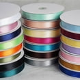 thumbnail image 3 of BalsaCircle 7/8" x 100 yards Silver Shiny Single Side Satin Ribbon Wedding FAVORS Crafts, 3 of 3
