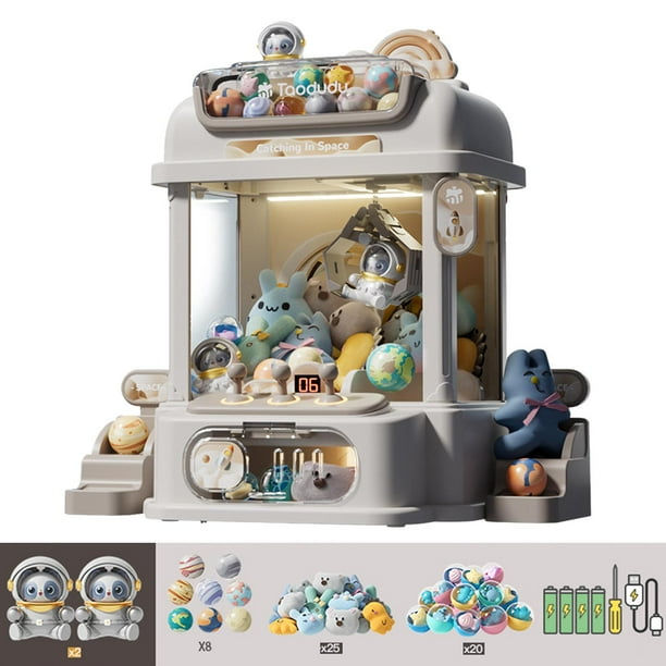 Juego de Arcade Claw Machine Cápsulas electrónicas de Juguete pequeño con muñecos de Peluche Perfecl estilo B