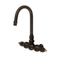 thumbnail image 2 of Aqua Vintage AET300-1 Clawfoot Tub Faucet, Polished Chrome, 2 of 4