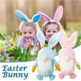 thumbnail image 4 of Easter Decorations Easter Bunny Stuffed Animal Soft Gifts for Kids, 4 of 4