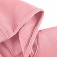 thumbnail image 5 of Womens Coats Outerwear Winter Women's Casual Color Zip Hood Long Sleeve Pocket Jacket Blouse, 5 of 8