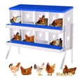 thumbnail image 4 of AKDSteel Galvanized Steel Nesting Box For Chicken Coop – Removable Drop Tray And Built-In Ventilation Providing An Easy-Clean Laying Area For Hens And Ducks, 4 of 7
