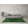 thumbnail image 3 of Ahgly Company Indoor Rectangle Persian Emerald Green Traditional Area Rugs, 7' x 9', 3 of 4