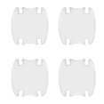 thumbnail image 2 of Pegatinas protectoras contra rayones para manija de puerta de automóvil, pegatinas transparentes para cubierta contra rayones, decoración impermeable Cuenco 4x Baoblaze Adhesivos para manijas de puertas, 2 of 8