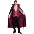 Joyfy Halloween Vampire Costume Set for Adult Halloween Men's Vampire ...