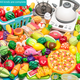 thumbnail image 1 of Casa de juegos para niños Cocina de juguete Carrito de compras para niñas Reloj para cortar verduras Bebé corta fruta Grupo de niños, 1 of 1