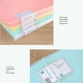 thumbnail image 3 of Becaristey Documents Safe And Organized With A3 Size Presentation Display Book Large Capacity Plastic pink 1Set, 3 of 6