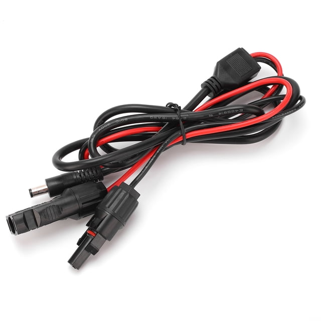 Solar Energy To Power Cable, Solar Charge Cable DC5521 For Electrical Appliances For Solar Power Cord For Electrician