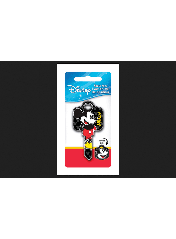 87649 Disney Mickey Mouse Painted Key Blank - Quantity 5
