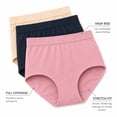thumbnail image 6 of Women’s High Waisted Briefs 5‑Pack, Soft Stretch Full Coverage Breathable Everyday Comfort Underwear, 6 of 7
