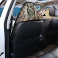 thumbnail image 5 of POLERO Woodland Camo Terry Cloth Car Seat Cover Sweating, Suitable for Seat Covers and Liner Van Truck Seat, Car Seat Towel Cover for Vans Cars, 5 of 7