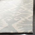 thumbnail image 2 of Safavieh Wyndham Collection WYD323G Handmade Grey and Ivory Wool Area Rug, 2 feet by 3 feet (2' x 3'), 2 of 3