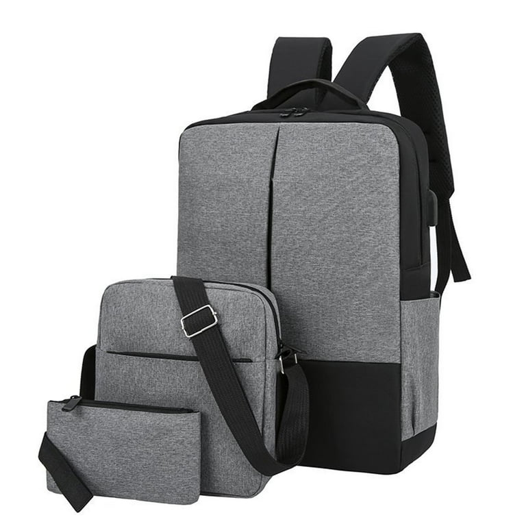 CMrtew Laptop Bags, Cases Sleeves Backpack Three Piece Color