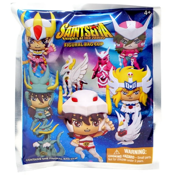 3D Figural Bag Clip Saint Seya Series 1 Mystery Pack (1 RANDOM Figure)