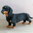thumbnail image 4 of Realistic Simulation Dog Shape Toy Dachshund Stuffed Animal Plush Doll Gift For Kids New, 4 of 5