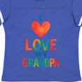 thumbnail image 4 of Inktastic I Love My Grandpa Boys or Girls Toddler T-Shirt, 4 of 5