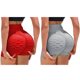thumbnail image 1 of Pantalones Deportivos Gibobby Levantamiento 2 Piezas Cortos de Yoga Mujeres Rojo y Gris S, 1 of 4