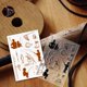 thumbnail image 5 of Sellos transparentes con diseño de pesca, sombrero de pez, caña, barril, sellos decorativos de silicona transparentes, sellos de goma, 5 of 9