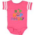 thumbnail image 3 of Inktastic Easter Hip Hop Hooray with Eggs and Carrot Boys or Girls Baby Bodysuit, 3 of 5