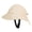 Beige, variant on Women's Wide Brim Sun Hat UPF 50+, Breathable Cotton Summer Hat With Adjustable Chin Strap & Ponytail Hole, For Beach, Gardening, Travel, Outdoor Activities