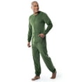 thumbnail image 4 of Fruit of the Loom Men's Solid & Printed Pajama Union Suit, Sizes S-5XL, 4 of 9