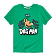 Dog Man - Ruff Ruff Dogman - Youth Short Sleeve Graphic T-Shirt