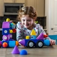 thumbnail image 5 of Blockaroo Magnetic Foam Blocks – STEM Preschool Toys for Children, Toddlers, Boys and Girls, The Ultimate Bath Toy – Roadster Set, Bath Building Blocks, Engineering Toys for Kids 3-6, 5 of 5