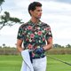 thumbnail image 3 of Fotbe Green Tropical Leaves Camiseta Polo de Golf para Hombre con Estampado – Camisa Deportiva Transpirable con Cuello Abotonado-Large, 3 of 6