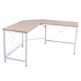 thumbnail image 2 of L Shaped Modern Minimalist Style Computer Desk, Study Desk Suitable for Home Office, 2 of 8