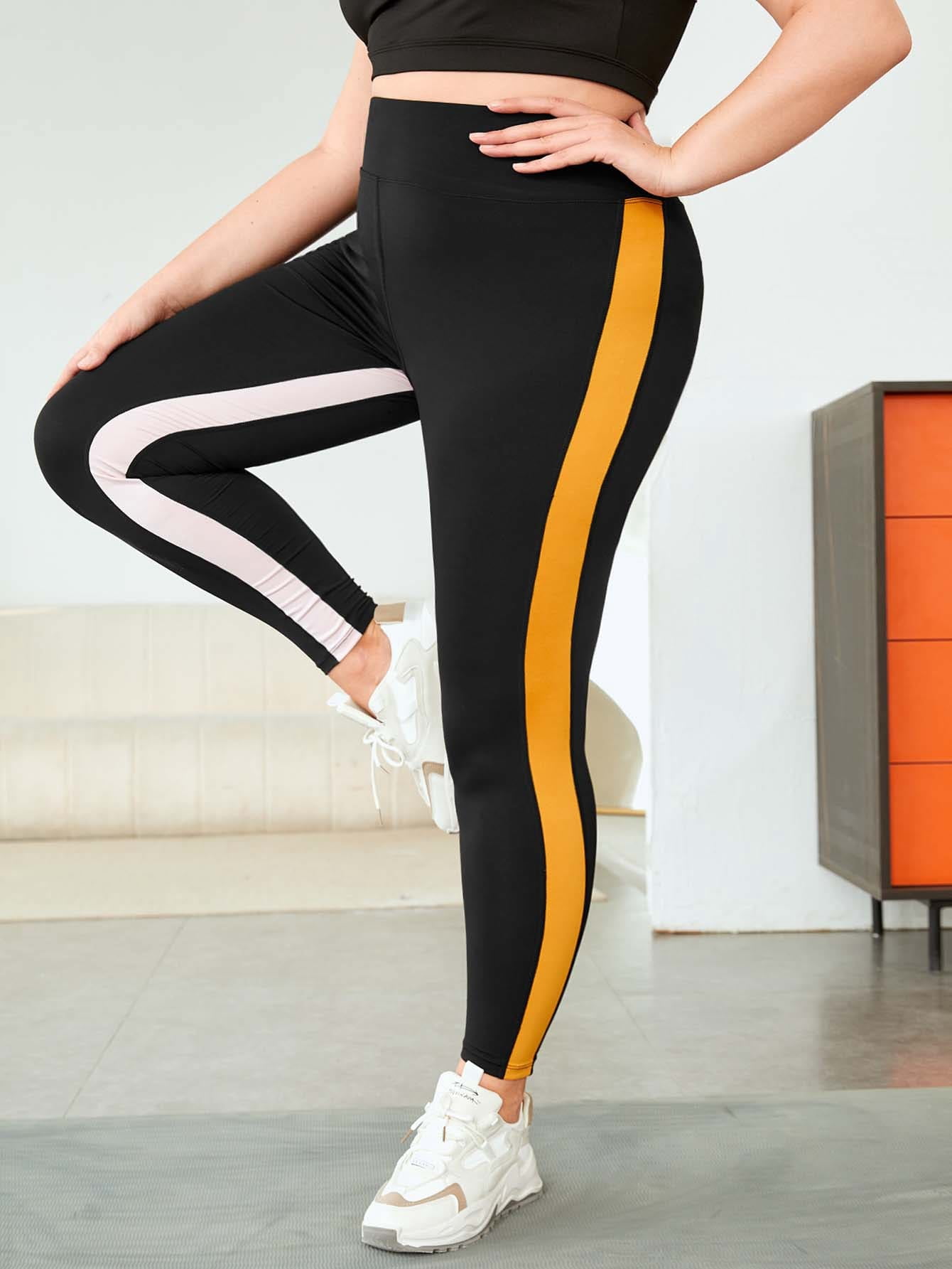 Black Women's Plus Four Way Stretch 